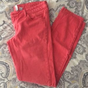 Coral MNG Jeans by Mango. Size 10